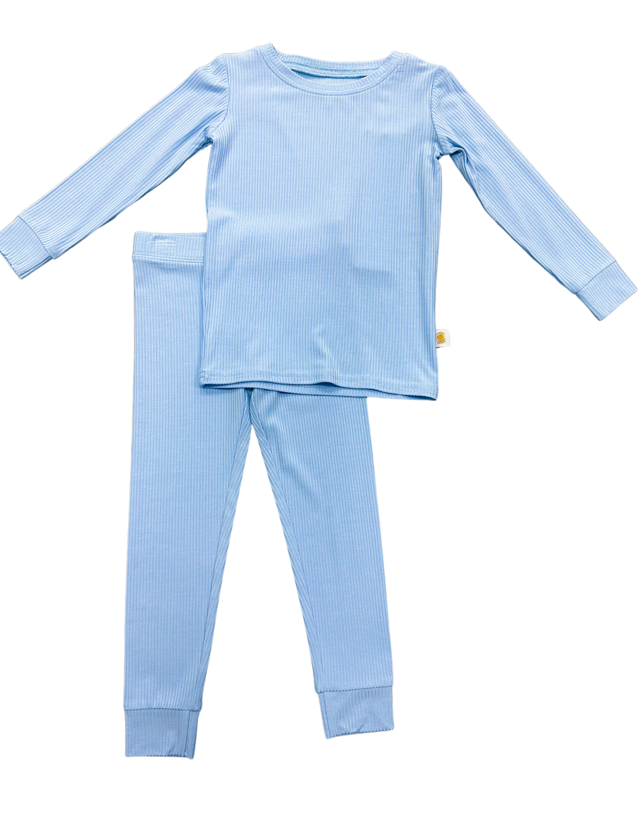 Blue Ripped Jam Set
