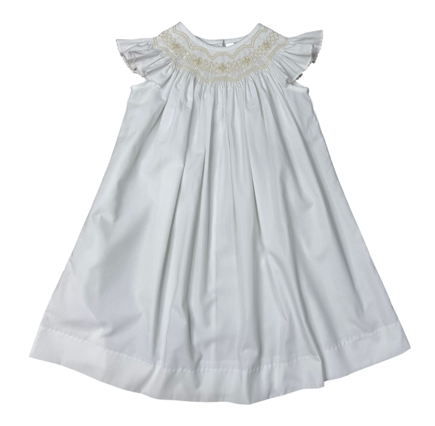 Smocked Geo Dress