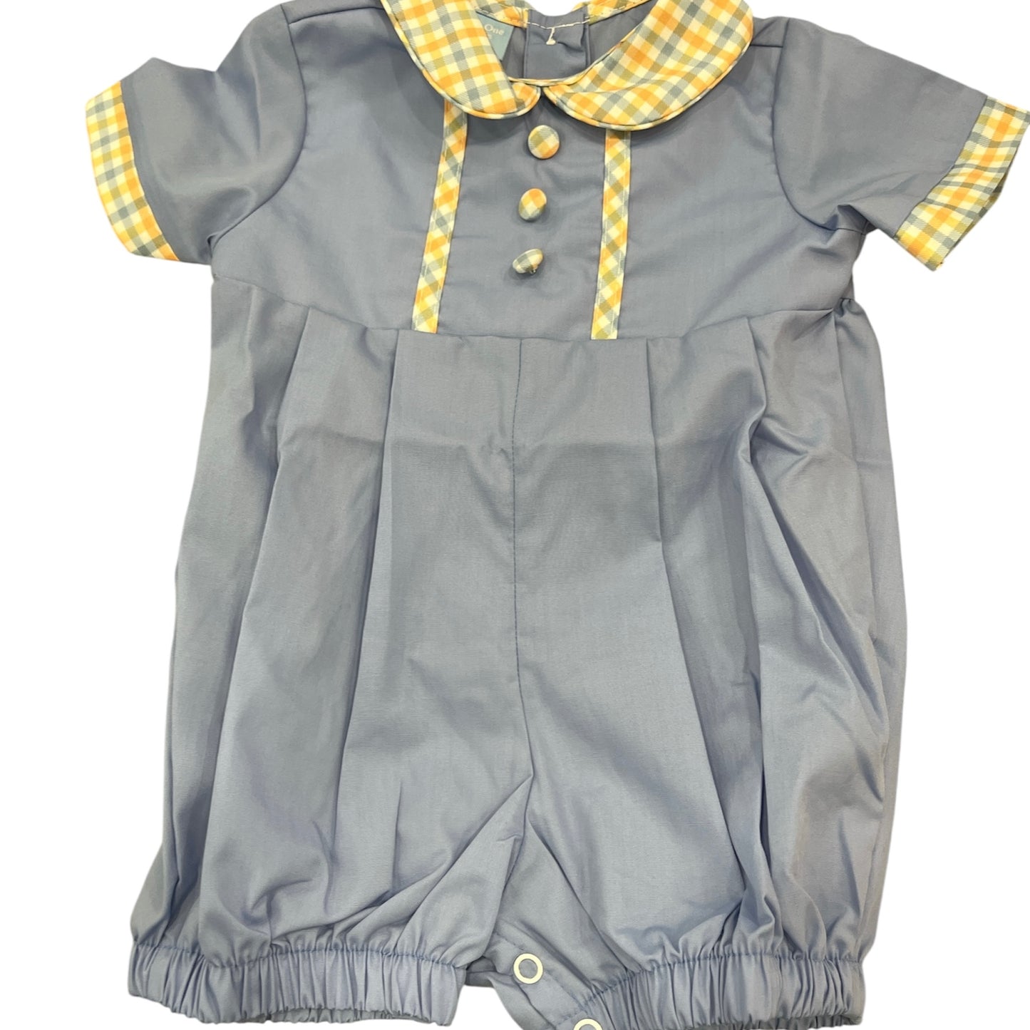Garden Plaid Overall