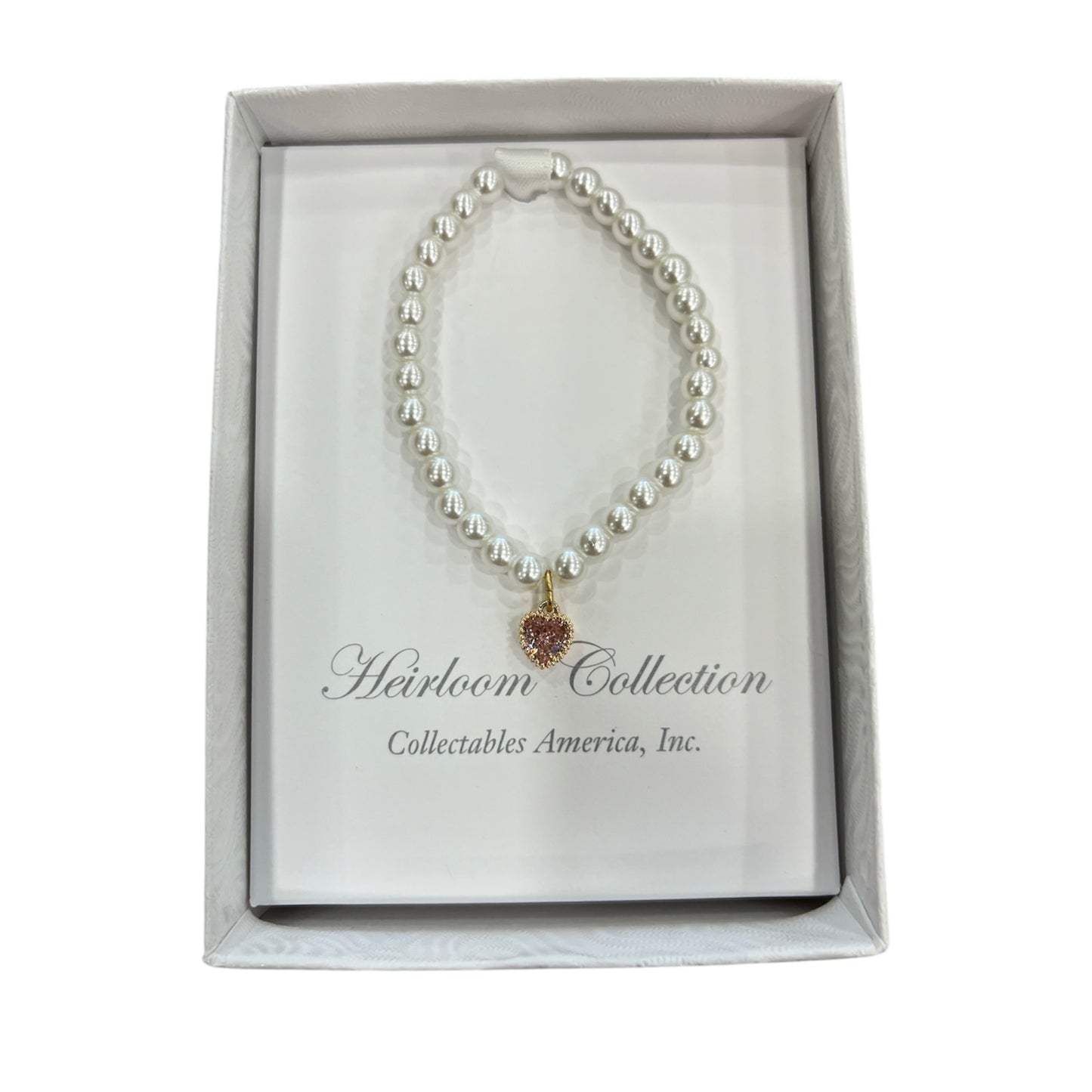 Pink Heart Bracelet