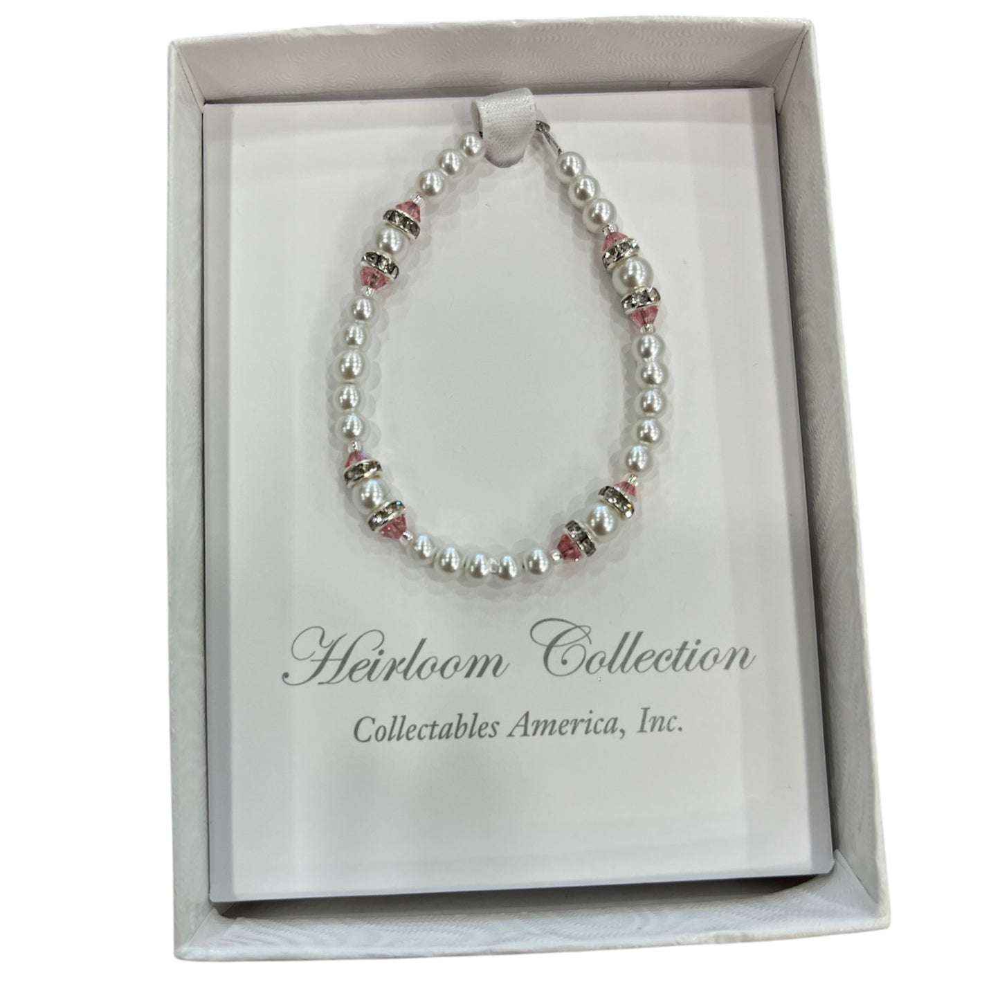Pink + Pearl Bracelet