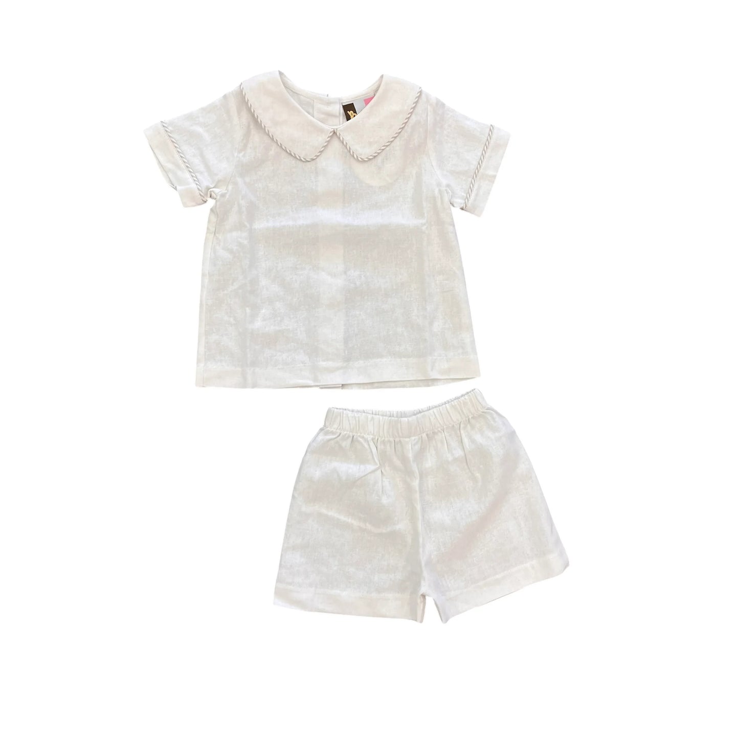 White Short Set