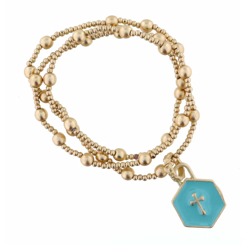 Cross Bracelet Trio