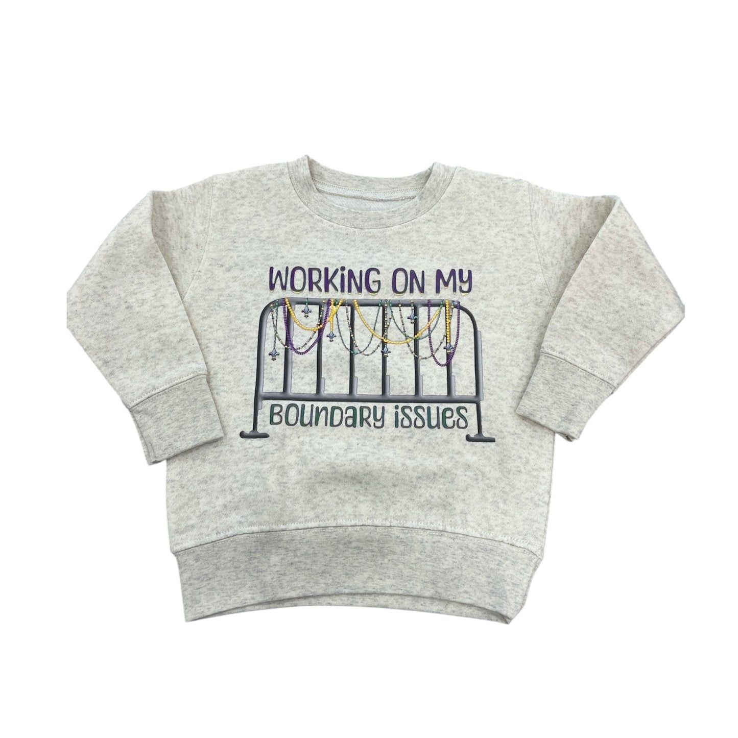 Mardi Gras Boudaries Sweatshirt