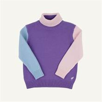 Townsend Turtleneck Sweater Colorblock