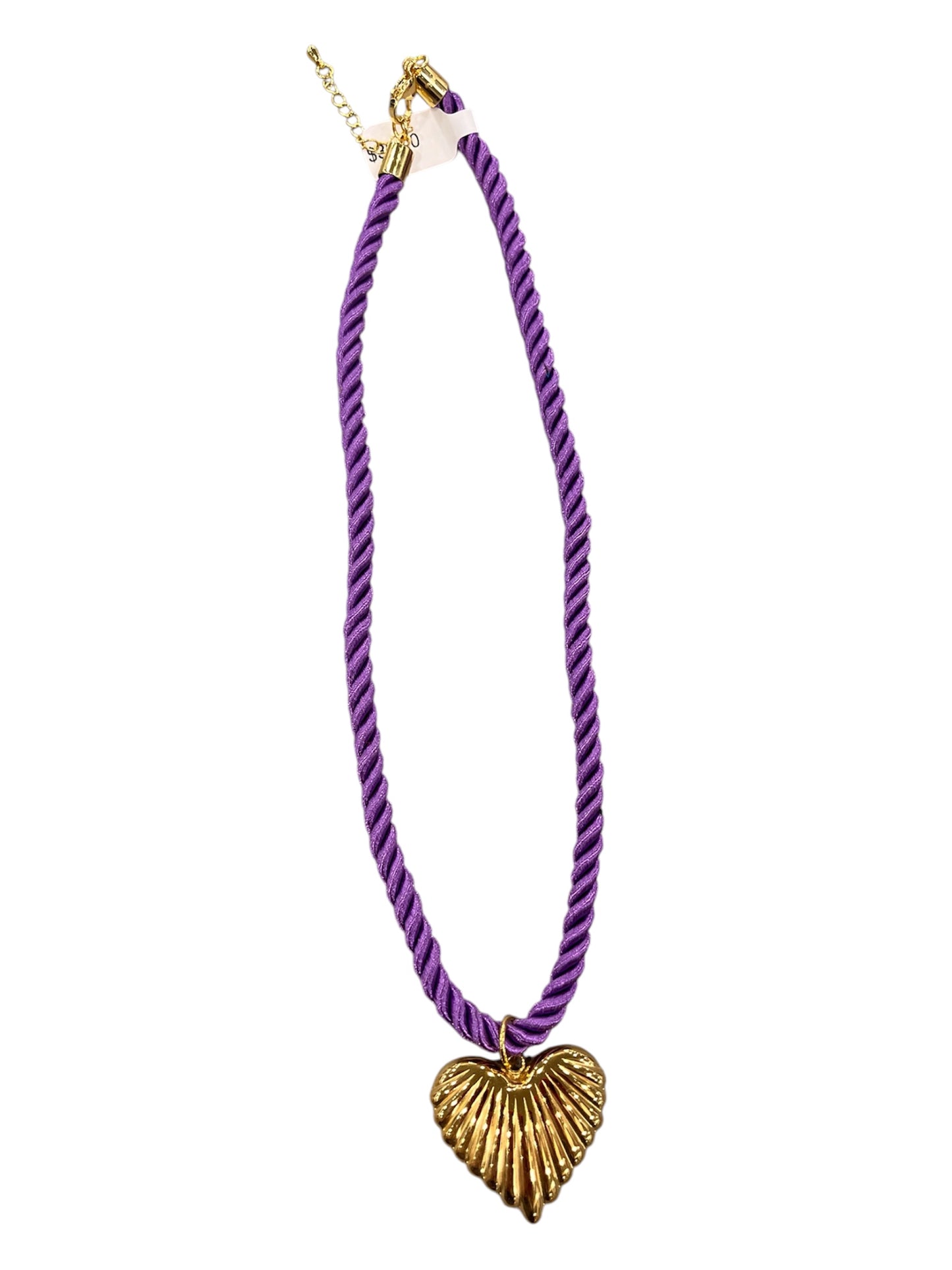 Cord Charm Necklace