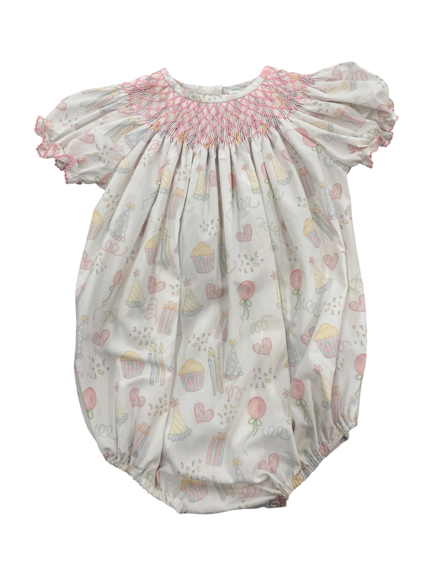 Smocked Birthday Bubble