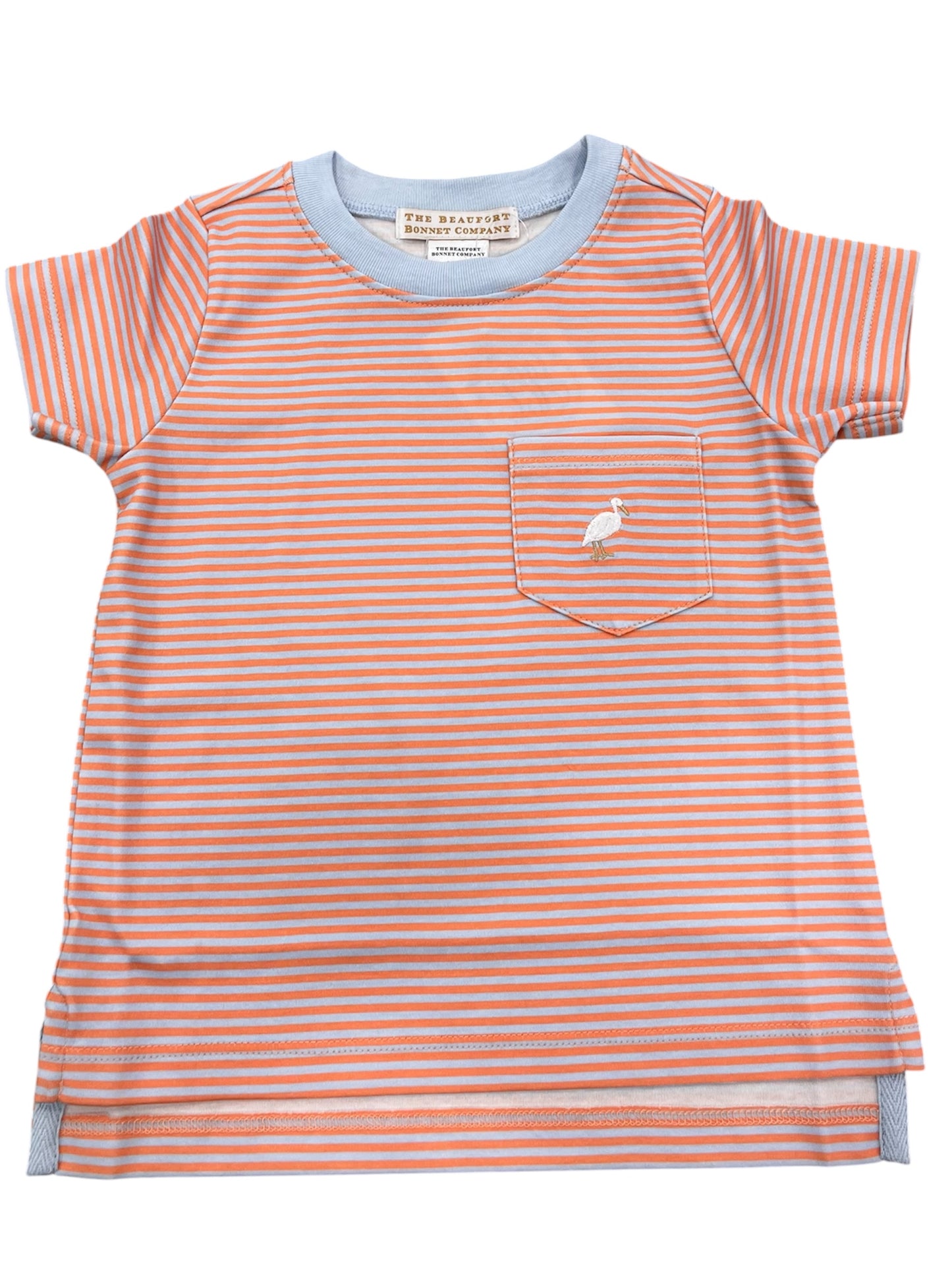 Carter Crewneck Seashore Sherbet Stripe