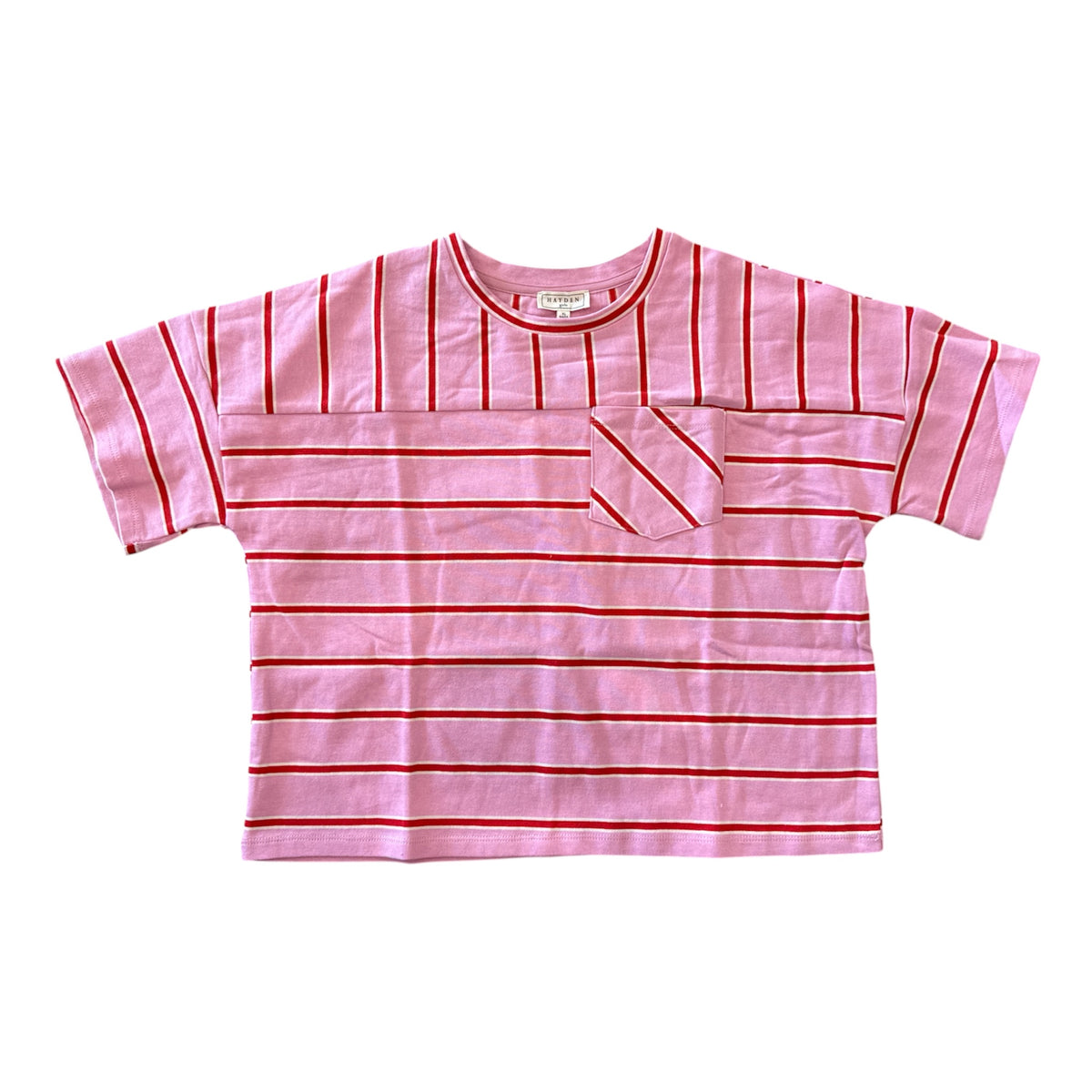 Stripe Pocket Knit Tee