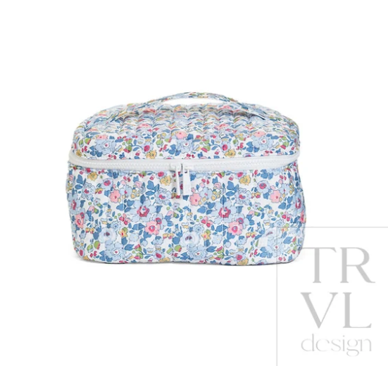 Quilted Train Bag - Bridgehampton Floral