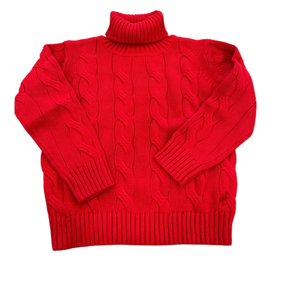 Townsend Turtleneck Sweater - Red
