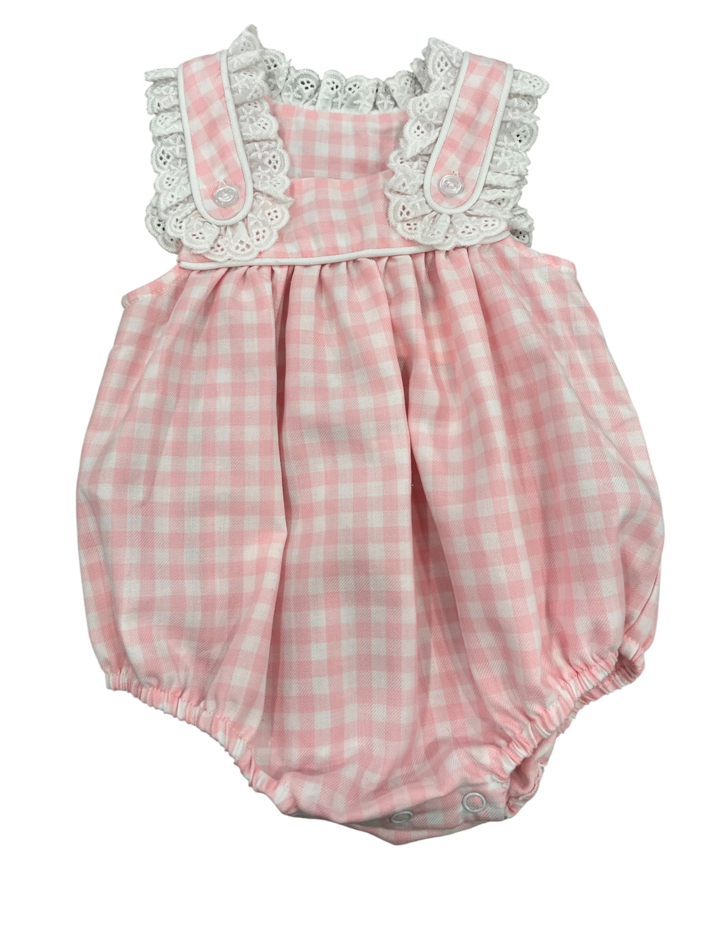 Gingham Lace Bubble