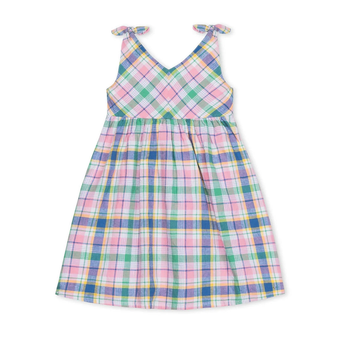Bow Shoulder Swing Dress