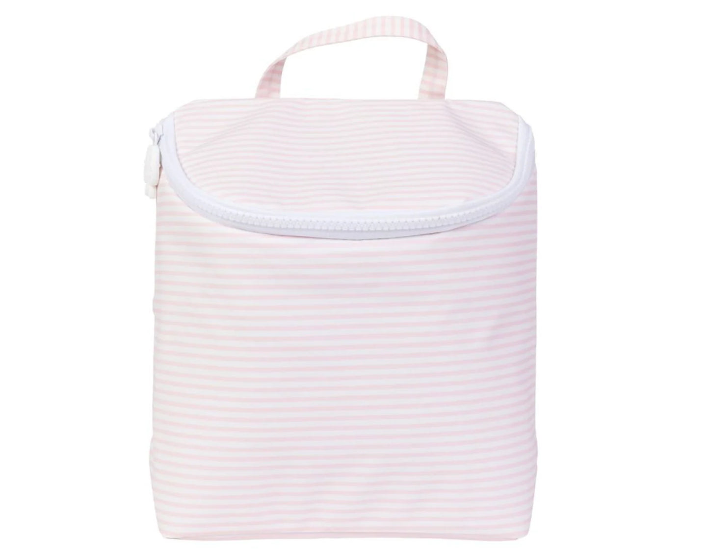 pink stripe bag