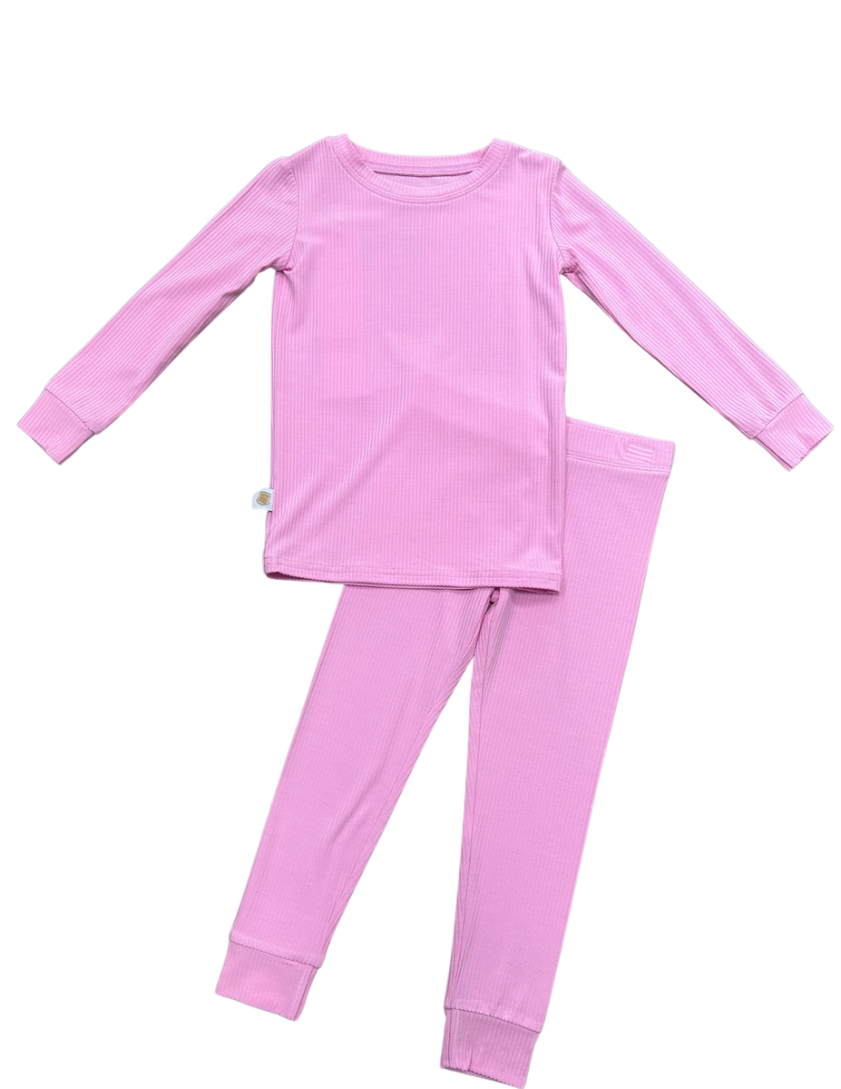 Pink Ripped Jam Set