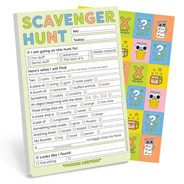 Scavenger Hunt Pads