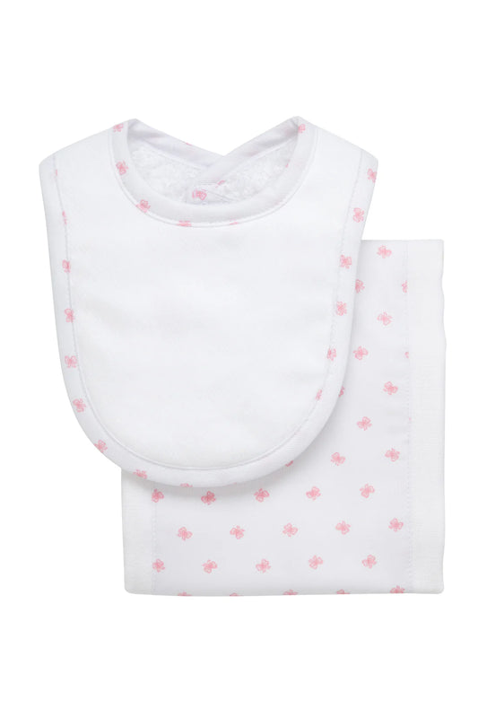 Drooler Bib + Burp Set