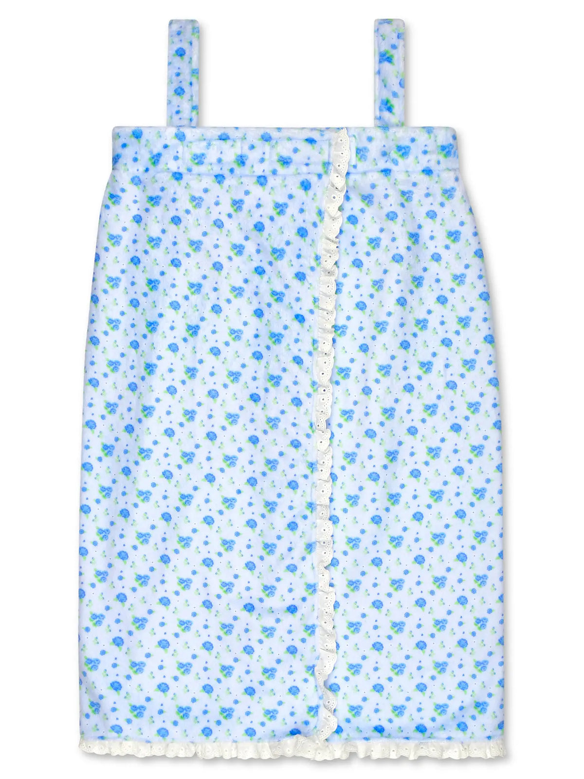 Spa Wrap - Blue Ditsy
