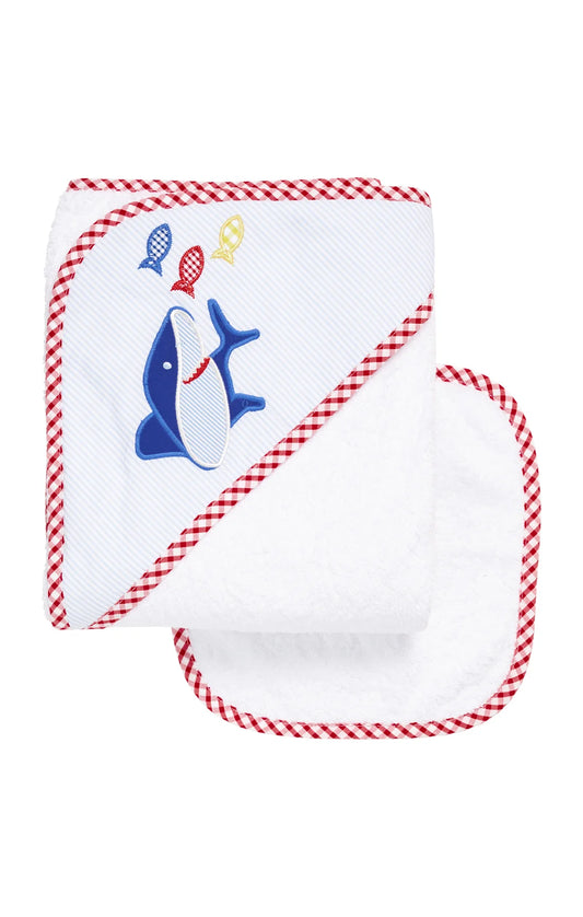 Bath Towel Set - Shark