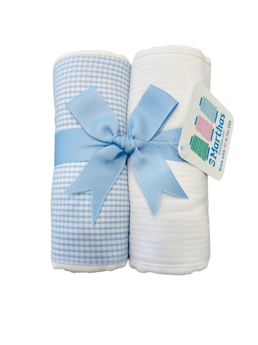 seersucker burp cloth