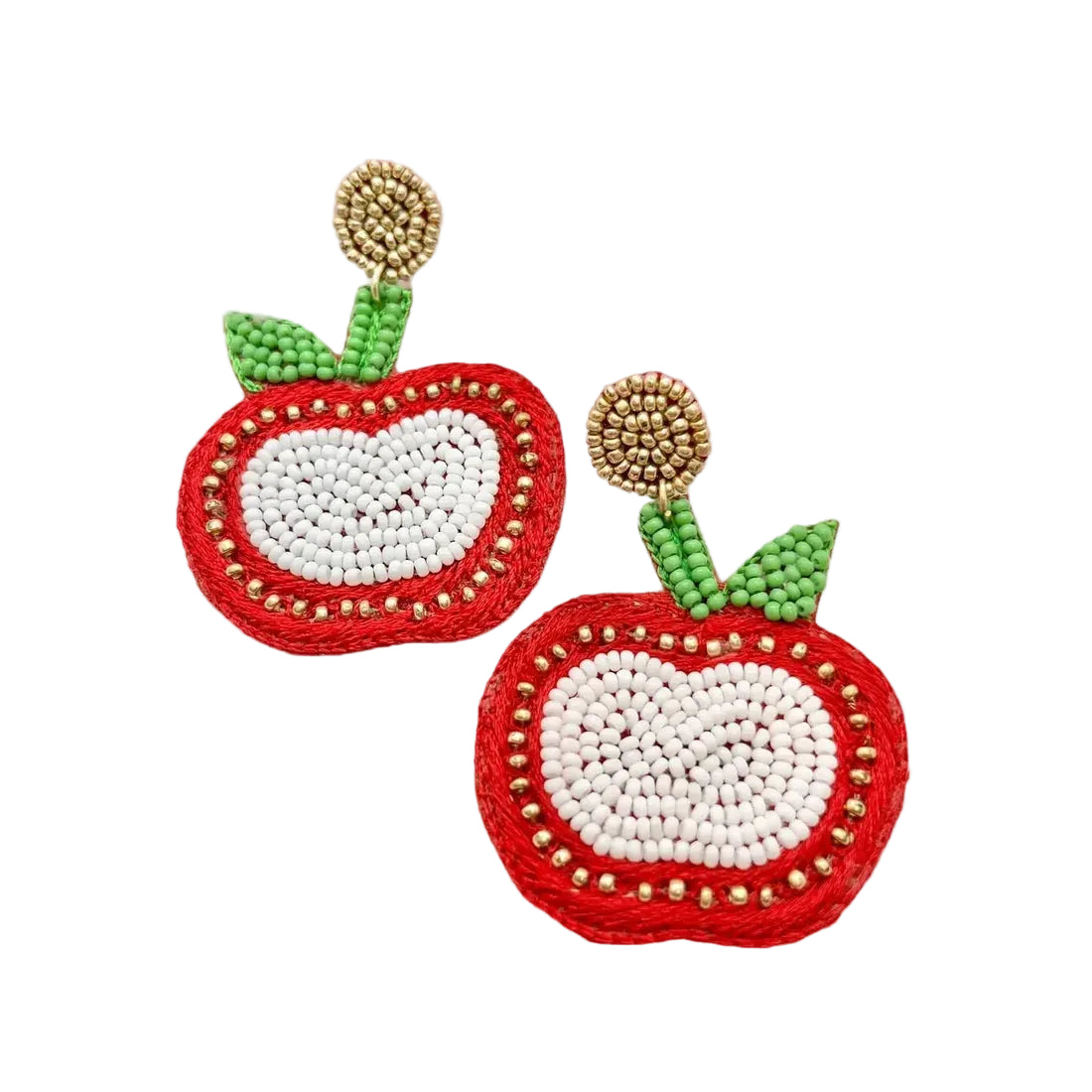 Beaded Earrings - School