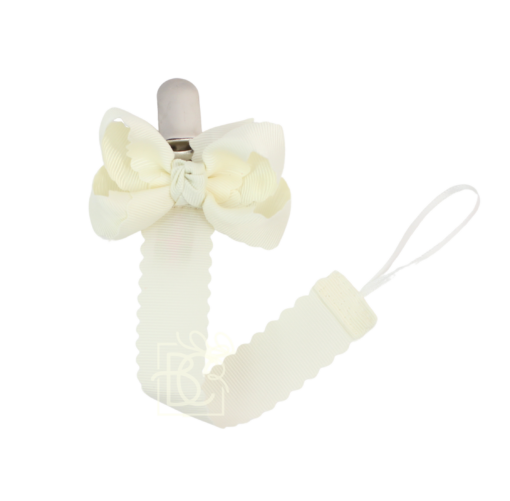 Grosgrain Pacifier Clip