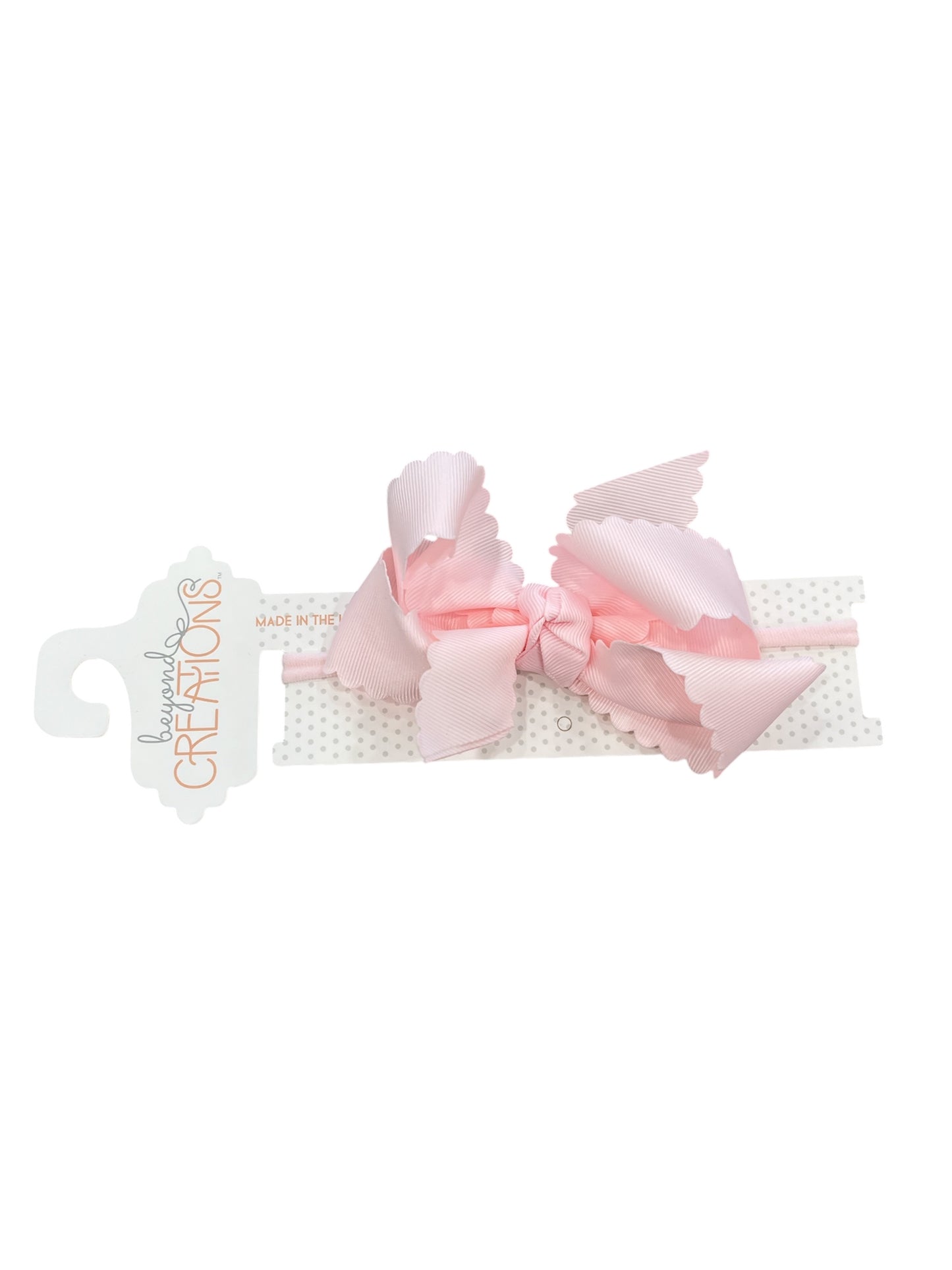 Thin Scalloped Headband