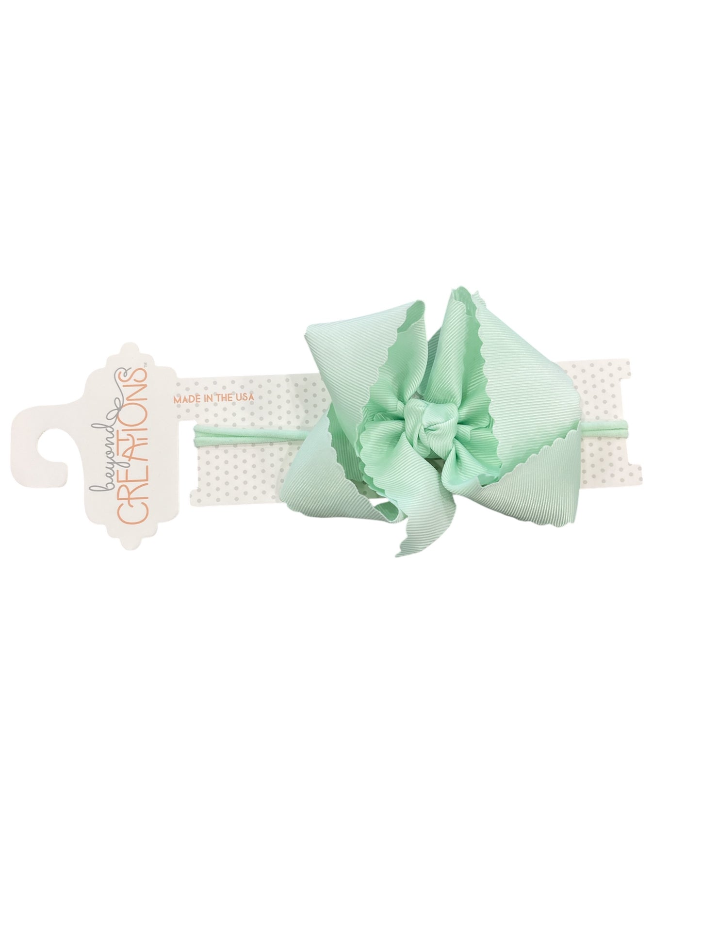 Thin Scalloped Headband