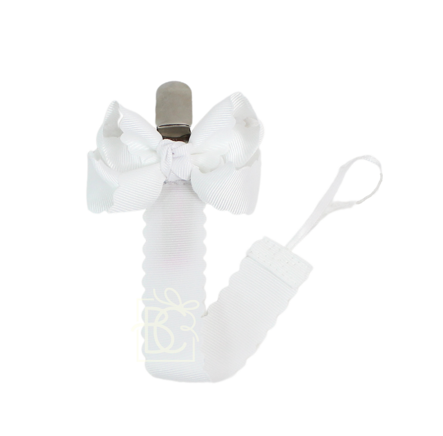 Grosgrain Pacifier Clip