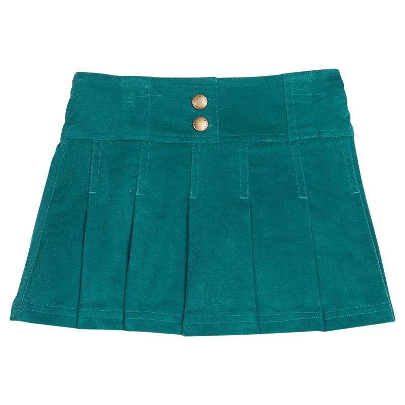 Pleated Mini Skirt