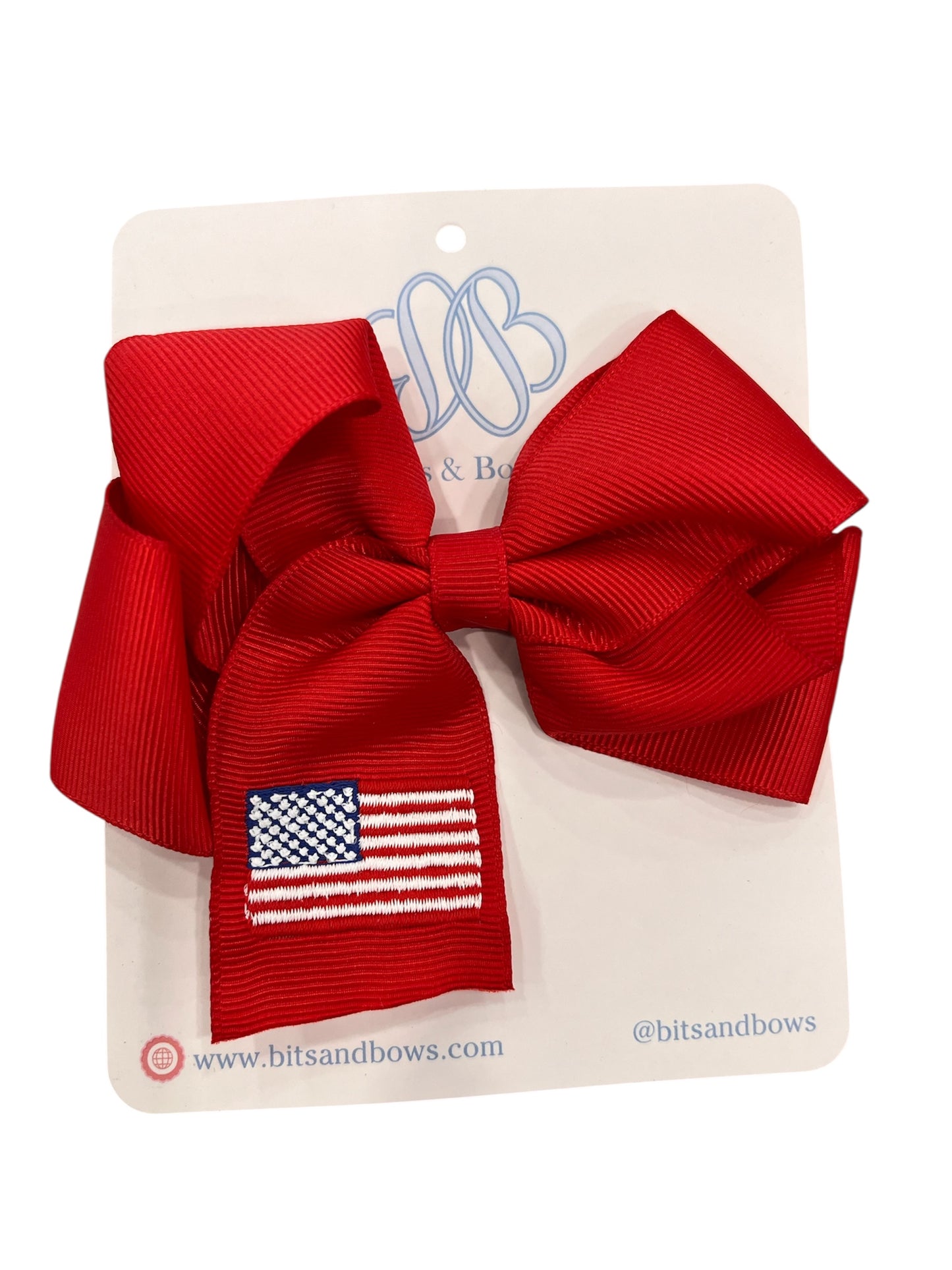 Patriotic Hair Bow