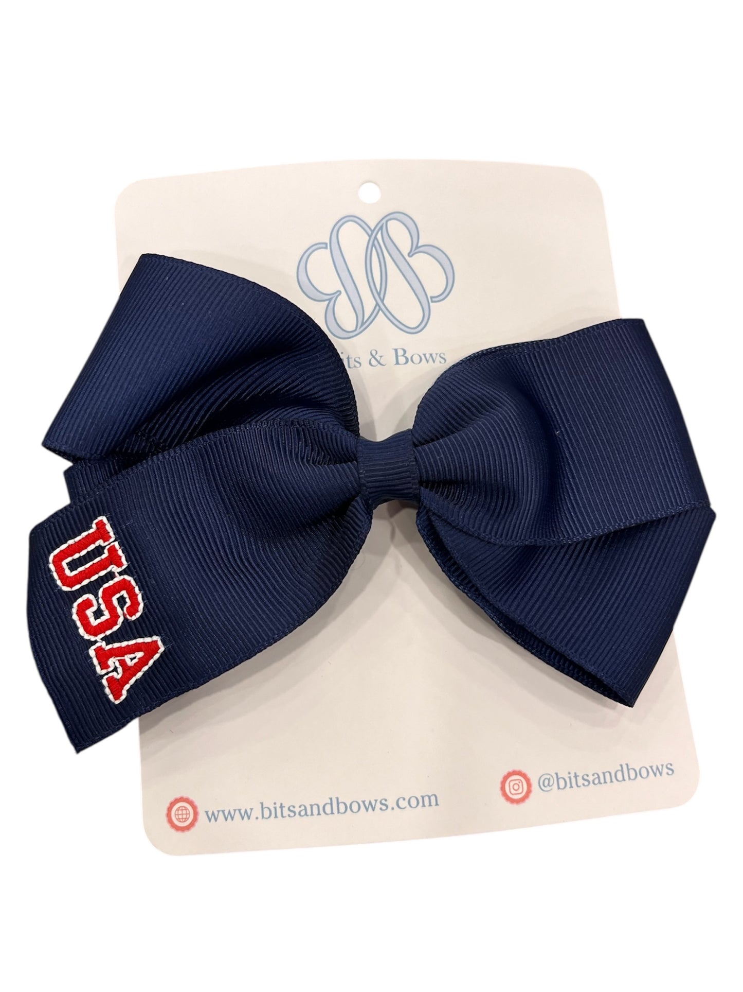 Patriotic Hair Bow