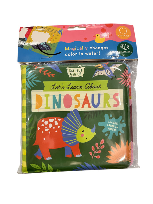 Dinosaurs Bath Book