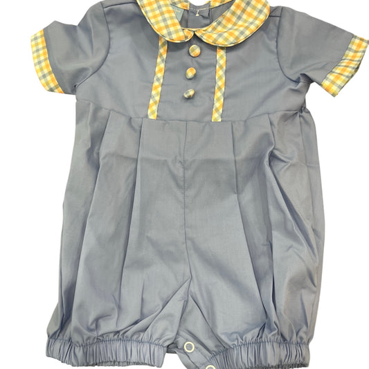 Garden Plaid Overall