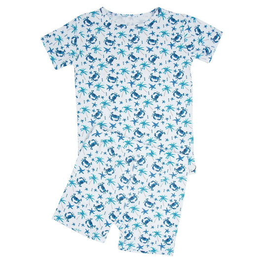 Blue Crab Pajama Set