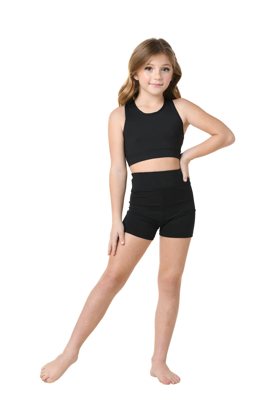 High Waist Dance Short