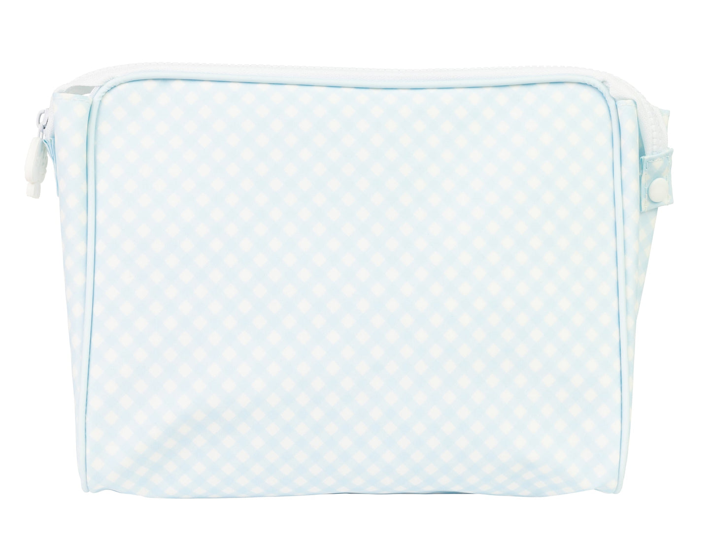 blue gingham