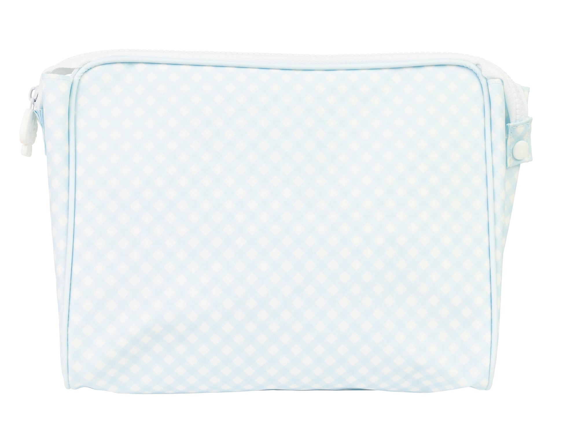 blue gingham