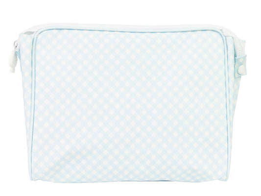 blue gingham