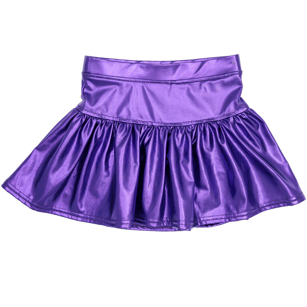 Metallic Skort