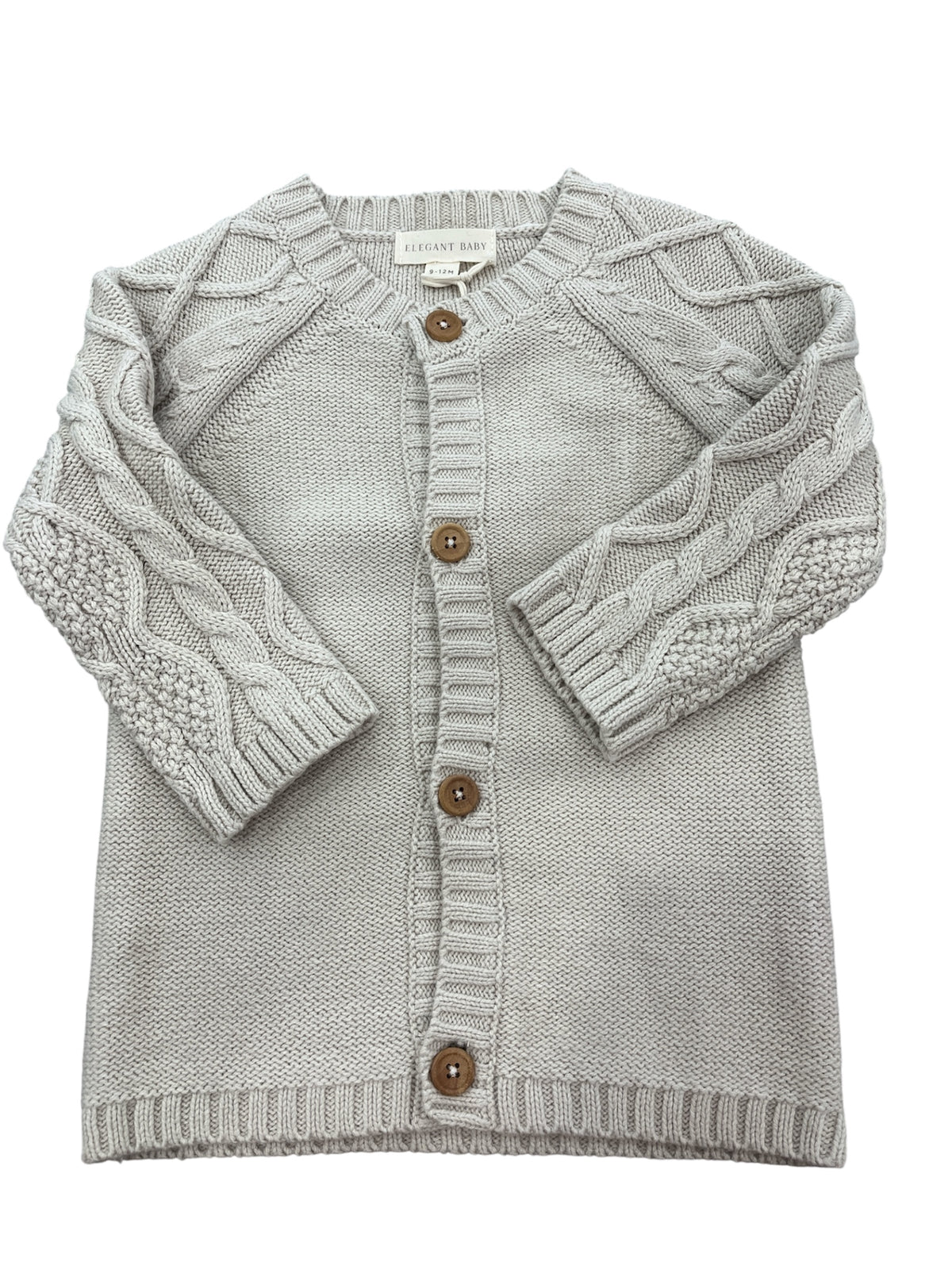 Cable Cardigan Ivory
