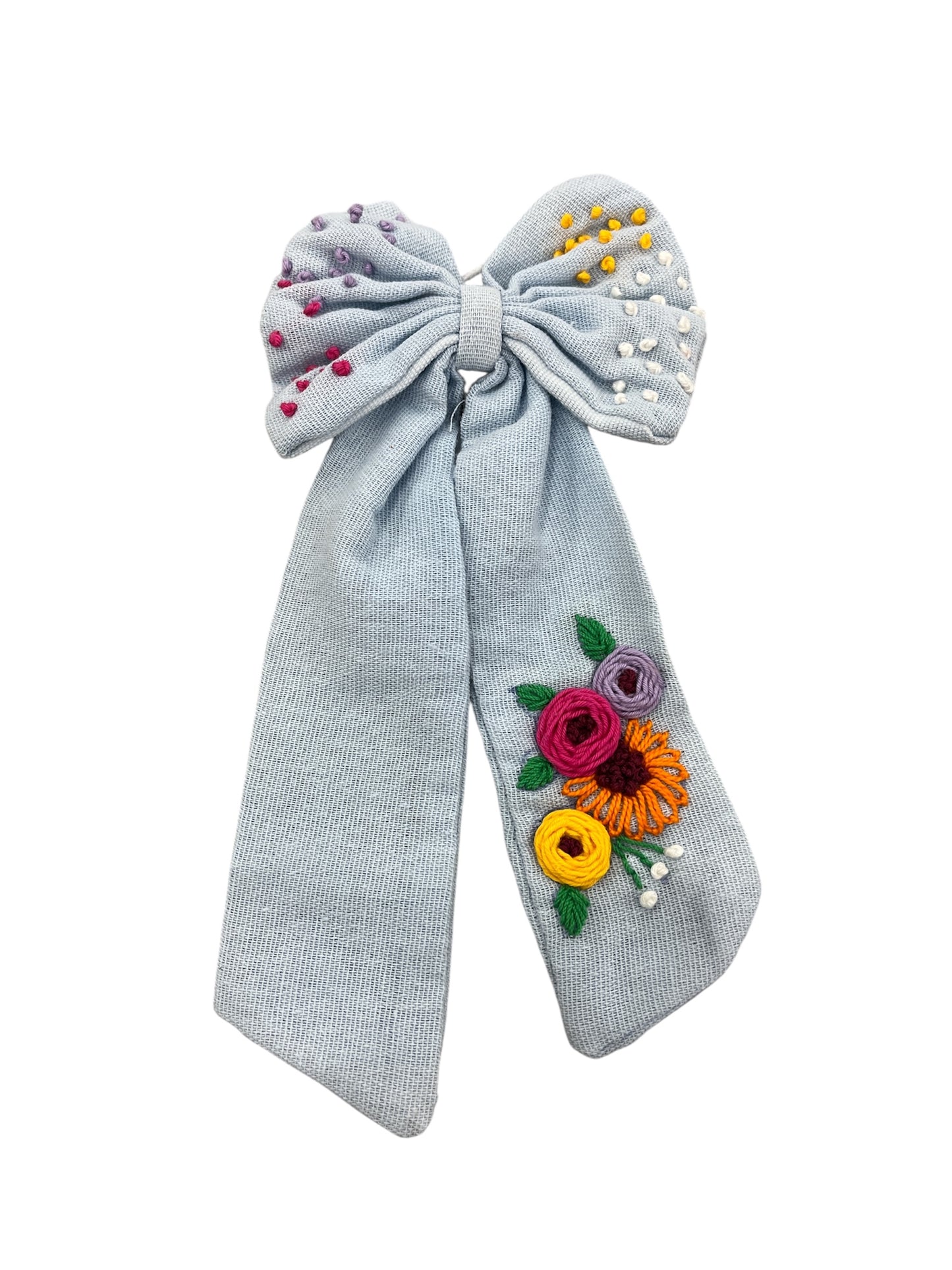 Embroidered Bows