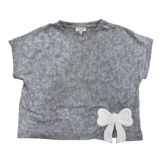 Split Hem Bow Tee