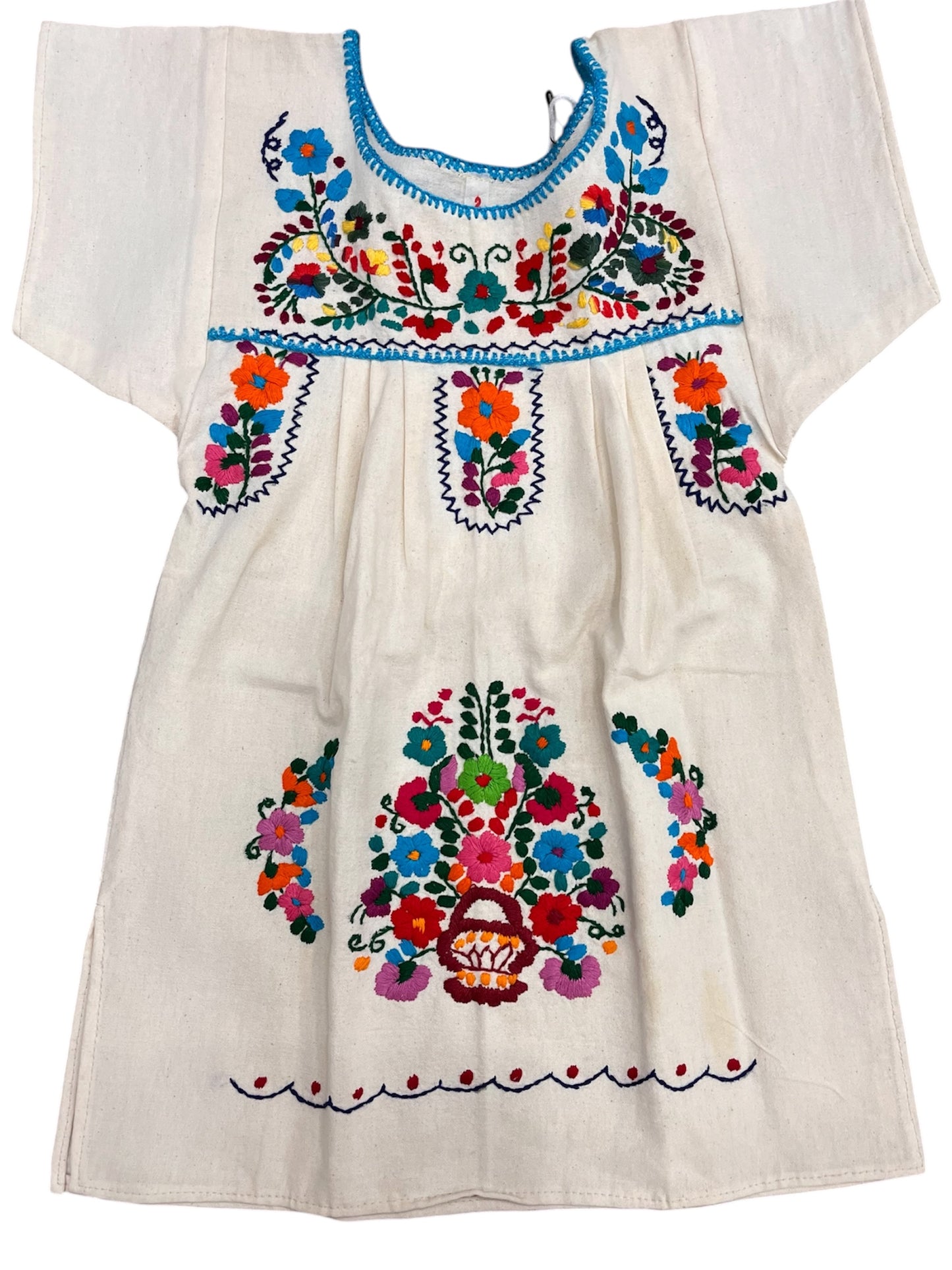 Floral Embroidered Dress