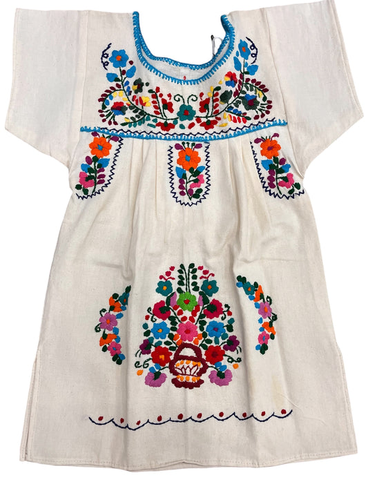 Floral Embroidered Dress