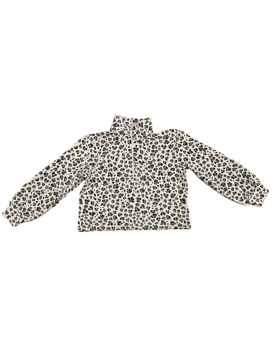 Leopard Zip Top