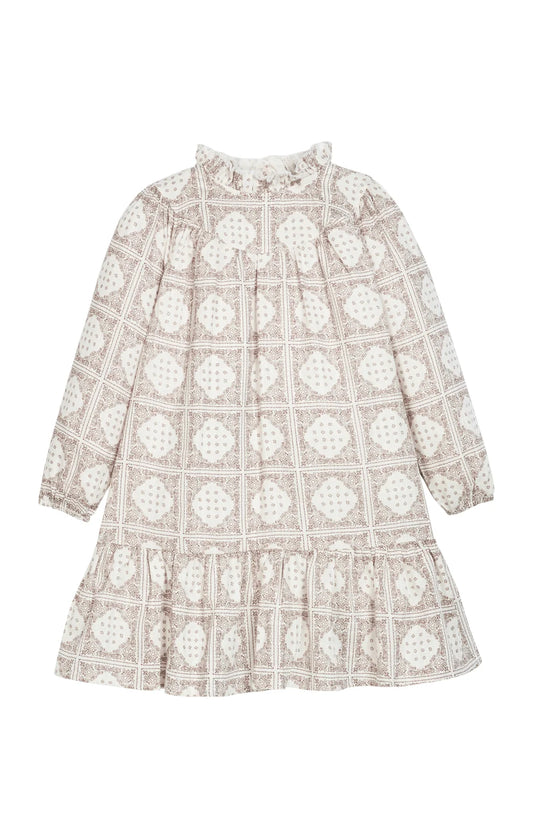 Jody Dress Stone Patchwork