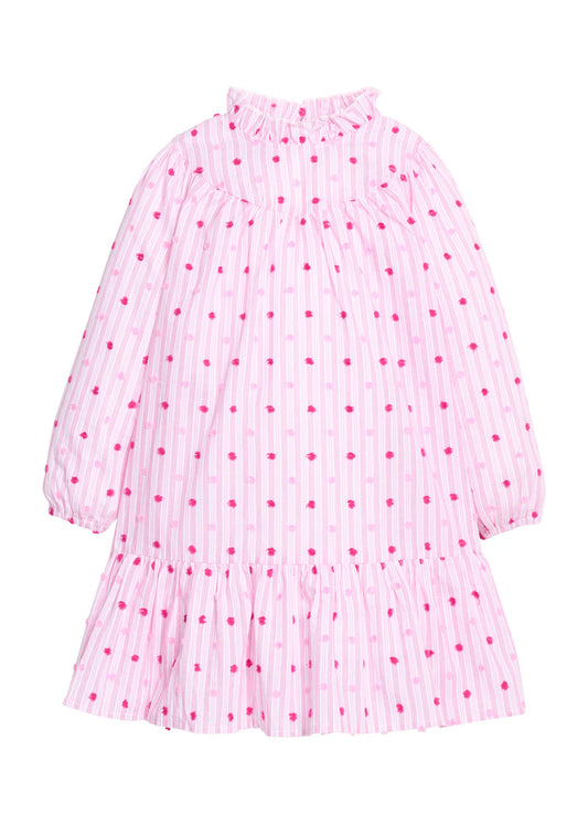 Jody Dress Magenta Stripe