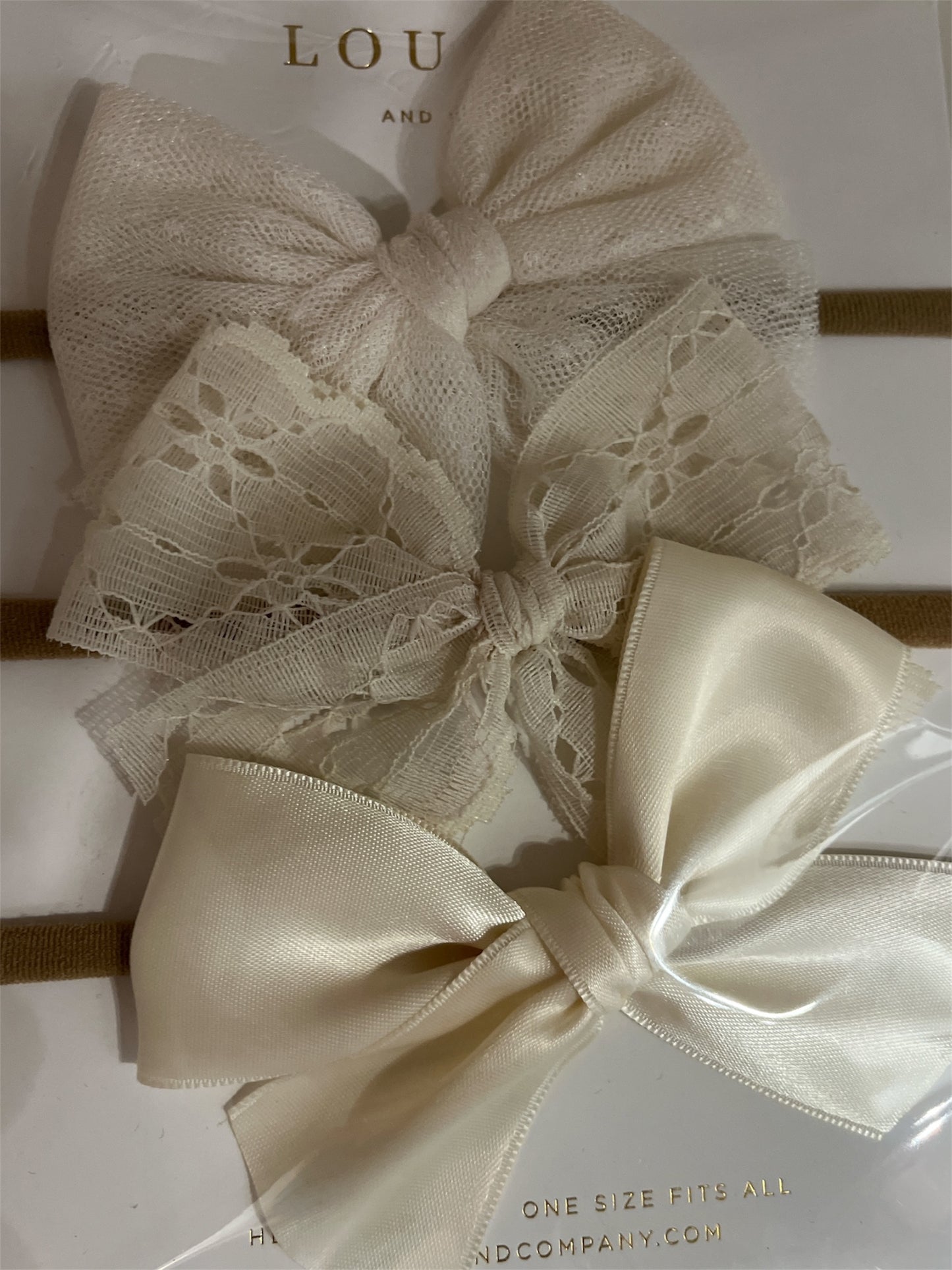 Bow Headband Trio