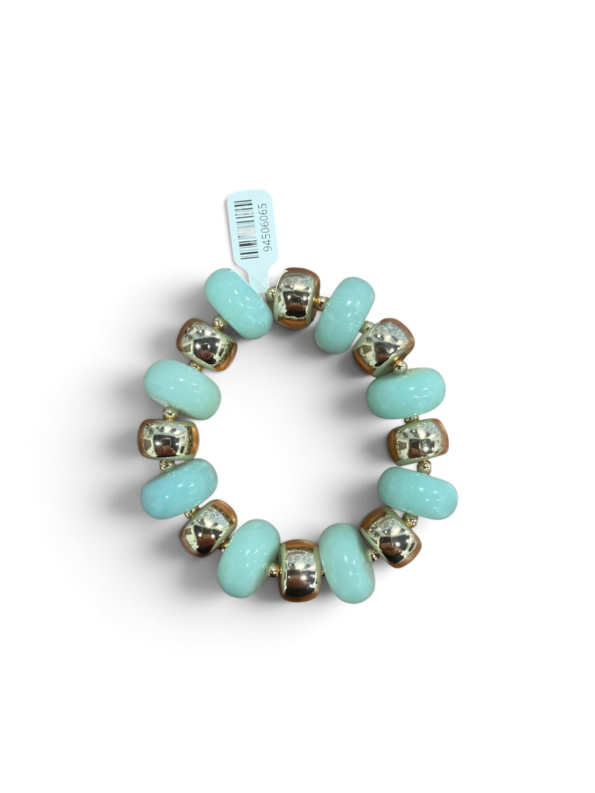 Green + Gold Bracelet